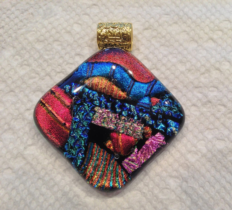introduction to Dichroic Glass Jewelry Making
